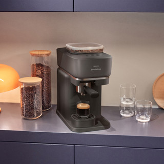 Philips Baristina BAR308/60 Zwart + Melkopschuimer