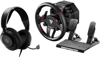 Thrustmaster T598 Direct Drive Racestuur + SteelSeries Arctis Nova 1 Zwart
