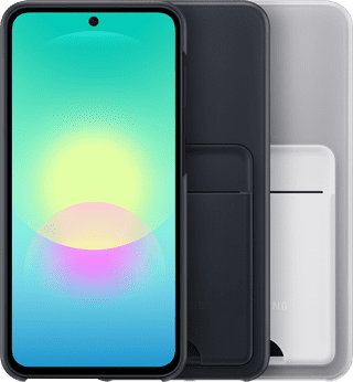 Samsung Galaxy A27 Card Slot Back Cover Gray