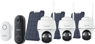 Reolink Argus B430 3-Pack + Solar Panel + D340W + Chime