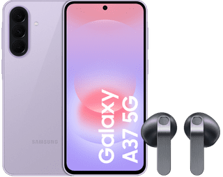 Samsung Galaxy A37 128 Go Rose 5G + Samsung Galaxy Buds4 Noir