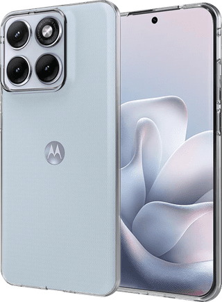 Just in Case KickLite Motorola Edge 70 Fusion Back Cover Transparent