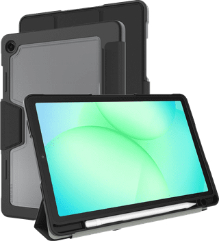Just in Case Samsung Galaxy Tab A11/A9 Plus ArmorElite Book Case Noir