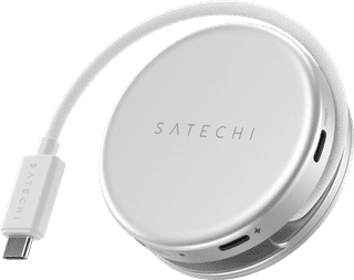 Satechi 5-in-1 OntheGo Multiport Zilver