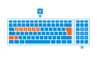 Logitech G316 X 98 Bedrade Gaming Toetsenbord Azerty Zwart