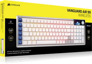 Corsair Vanguard AIR 99 Wireless Gaming Toetsenbord Wit Azerty