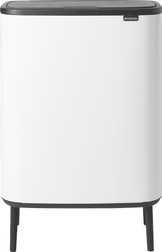 Brabantia Bo Touch Bin Hi Poubelle - 60 L - Blanc