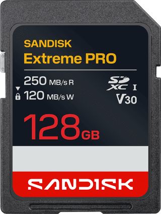 SANDISK Extreme PRO SDXC 128GB 120MB/s