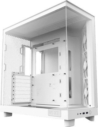 NZXT H6 Flow - Wit