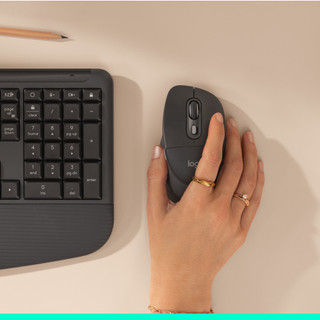 Logitech Signature Comfort Plus M850 L Souris Sans Fil Graphite