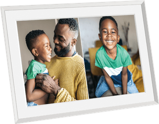 Aura Frames Carver Blanc Mat