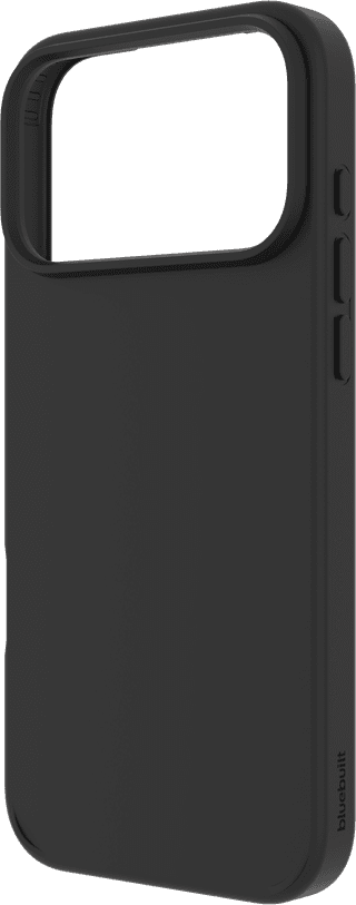BlueBuilt MagSafe Hoesje iPhone 18 Pro Max Zwart + Kaarthouder Leer Zwart