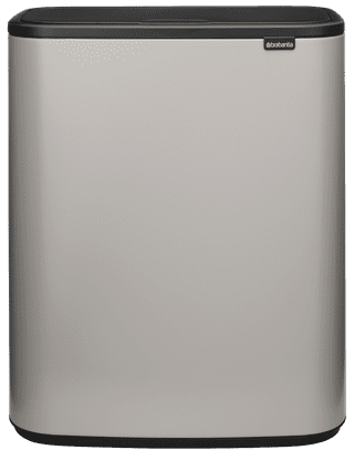 Brabantia Bo Touch Bin 60 Liter Soft Grey