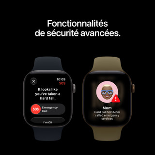 Apple Watch Series 12 42 mm Gris Bracelet Sport S/M