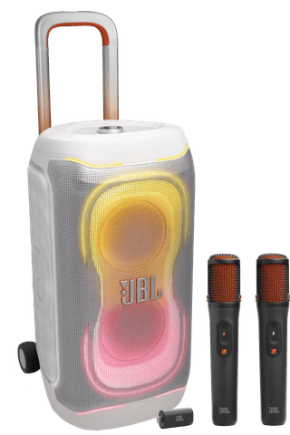 JBL Partybox 330 White + JBL Easysing Mics