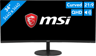 MSI PRO MP341CQ E12 Incurvé