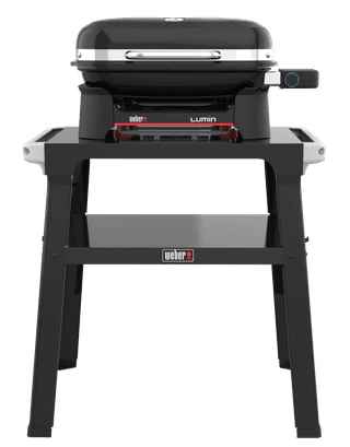 Weber Lumin Compact Black Met Onderstel