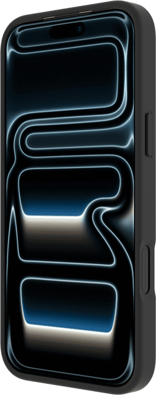 BlueBuilt MagSafe Hoesje iPhone 18 Pro Max Zwart + Kaarthouder Leer Zwart