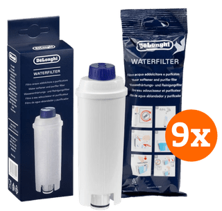 De'Longhi Filtre à Eau 9 Pièces