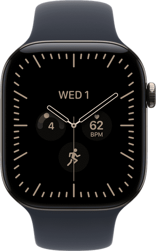 Apple Watch Series 12 Cellular 46mm Naturel Titanium Sportband M/L