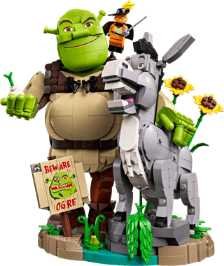 LEGO Shrek, Ezel en de Gelaarsde Kat 72423