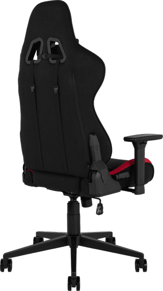 Vortech Essential Gamestoel Rood + Vortech Vloermat Zwart