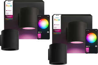 Philips Hue Muscari Spot Mural Extérieur Lot de 2