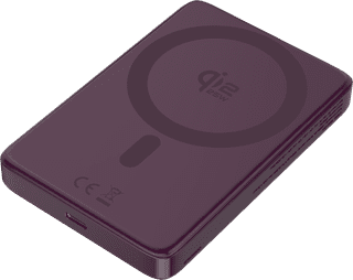 BlueBuilt Batterie Externe Sans Fil avec Qi2.2 et MagSafe 10 000 mAh avec Charge Rapide 25 Watts Rouge