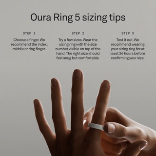 Oura Ring 5 Set de Mesure
