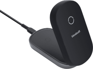 BlueBuilt 2-en-1 Chargeur Sans Fil avec MagSafe et Qi2 25 W Noir