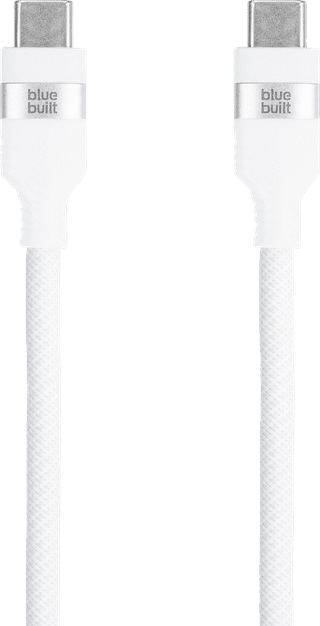 BlueBuilt USB-C Cable 240W 2m Nylon White