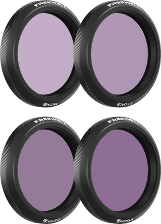 Freewell DJI Osmo Action 5 Pro Filters Standard Day 4 Pack