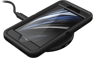 OtterBox Defender Apple iPhone SE 2022 / SE 2020 / 8 / 7 Back Cover Zwart