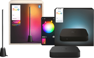Philips Hue Play Lampadaire + HDMI Sync Box 4K