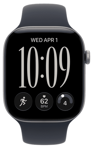 Apple Watch Series 12 46 mm Gris Bracelet Sport S/M