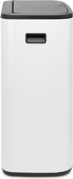 Brabantia Bo Touch Bin 2 x 30 Litres White