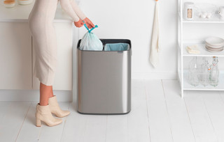 Brabantia Bo Touch Bin 2 x 30 Liter Rvs Fingerprint Proof