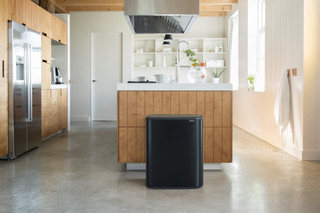 Brabantia Bo Pedal Bin 60 Litres Noir Mat