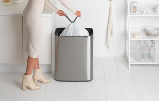 Brabantia Bo Touch Bin 60L Stainless Steel Fingerprint-Proof