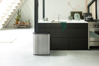 Brabantia Bo Touch Bin 60L Stainless Steel Fingerprint-Proof