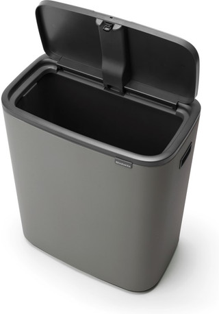 Brabantia Bo Touch Bin 60L Mineral Concrete Gray