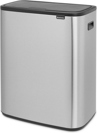 Brabantia Bo Touch Bin 2 x 30 Liter Rvs Fingerprint Proof