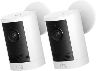 Ring Outdoor Camera Batterij 2e Generatie Wit Duo Pack