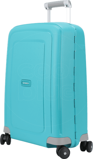 Samsonite S'Cure Valise à 4 Roulettes 55 cm Aqua Blue