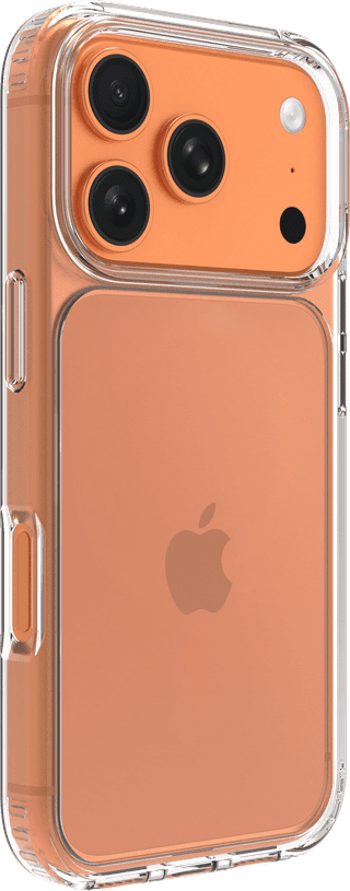 BlueBuilt Protective Back Cover iPhone 17 Pro Transparant