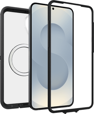 OtterBox Defender Samsung Galaxy S26 Plus Back Cover met Magneet Transparant Zwarte Rand