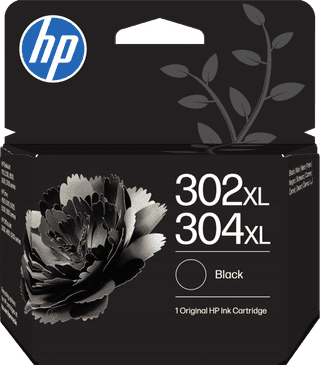 HP 302XL/304XL Cartridge Zwart