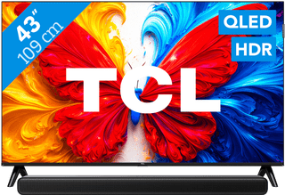 TCL 43" QLED S5L 4K (2026) + TCL S45H 2.0 Soundbar