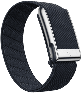 WHOOP MG Life Zwart Abonnement 1 Jaar + WHOOP MG SuperKnit Luxe Band Beige