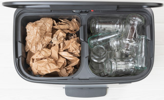 Brabantia Bo Poubelle à Pédale 2 x 30 Litres Matt Black